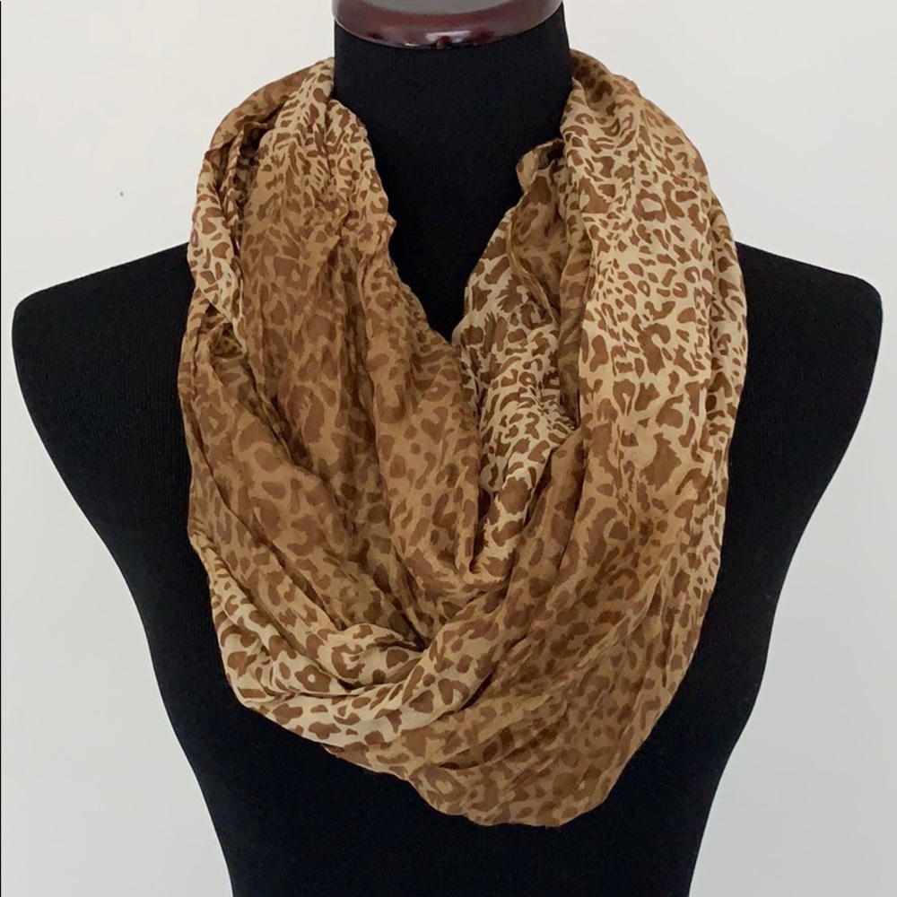 Animal Print Infinity Scarf